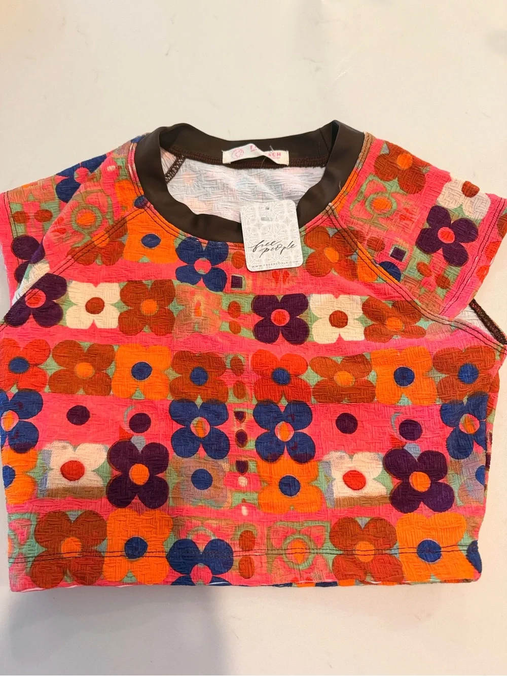 free-est The Sonny Printed Tee Sz S - Picture 3 of 4